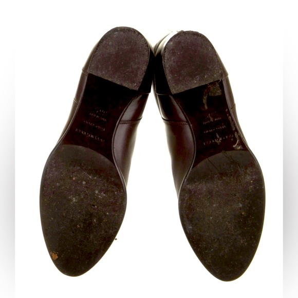 SERGIO ROSSI Leather Riding Boots - Picture 4 of 4